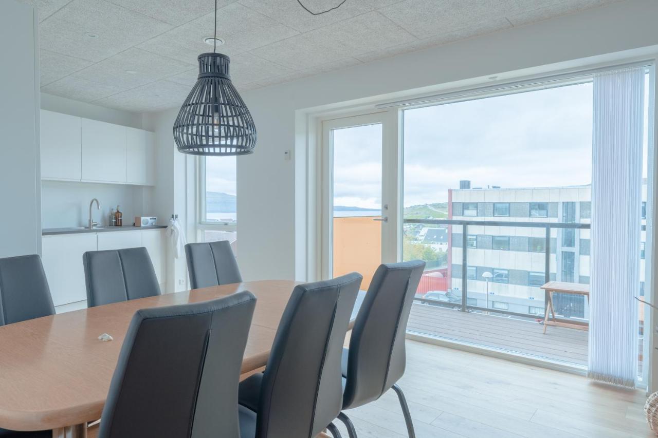 Apartamento New / Stunning Sea View / Light / 3 Br Tórshavn Exterior foto
