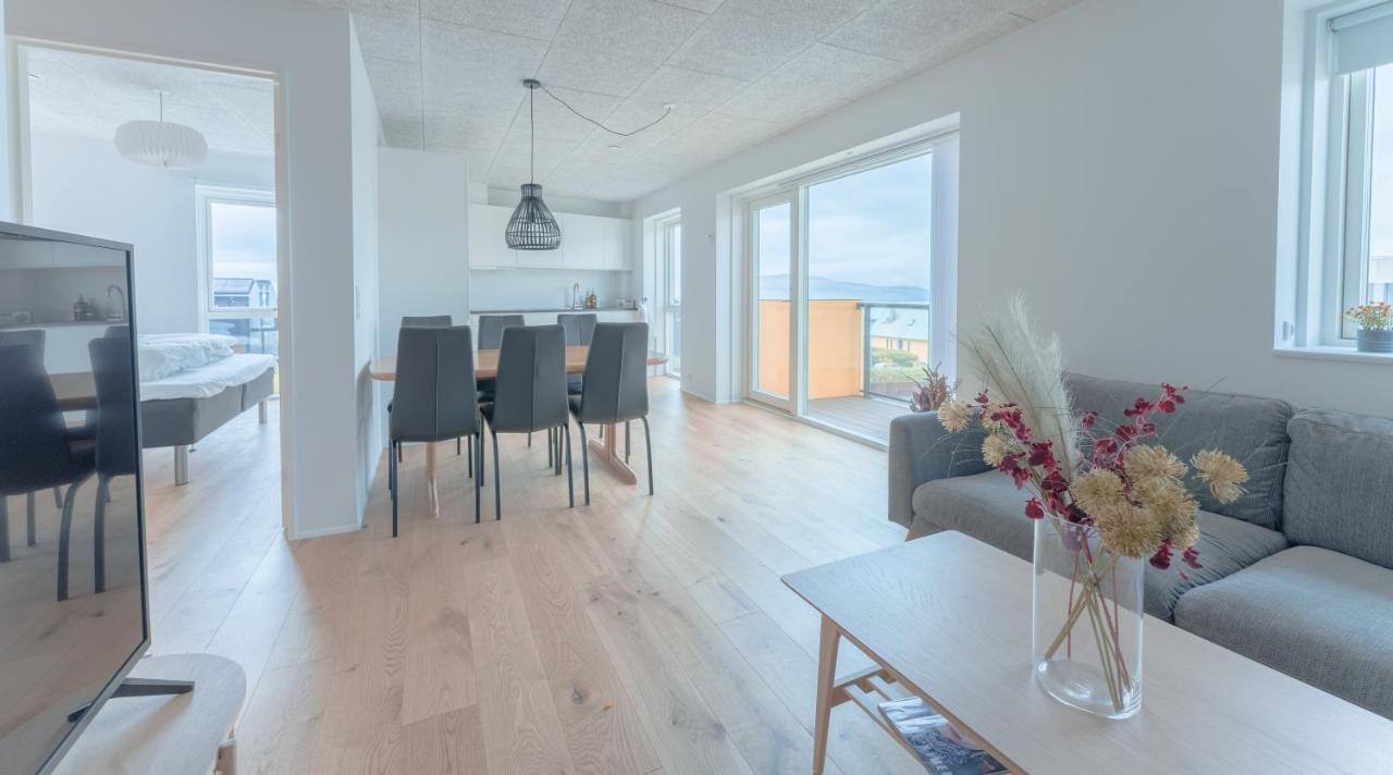 Apartamento New / Stunning Sea View / Light / 3 Br Tórshavn Exterior foto